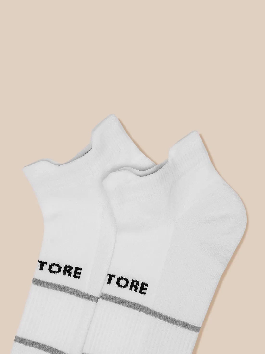 3 Pack Core Crew Socks - White