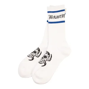 BAKER OLDE SOCKS WHITE