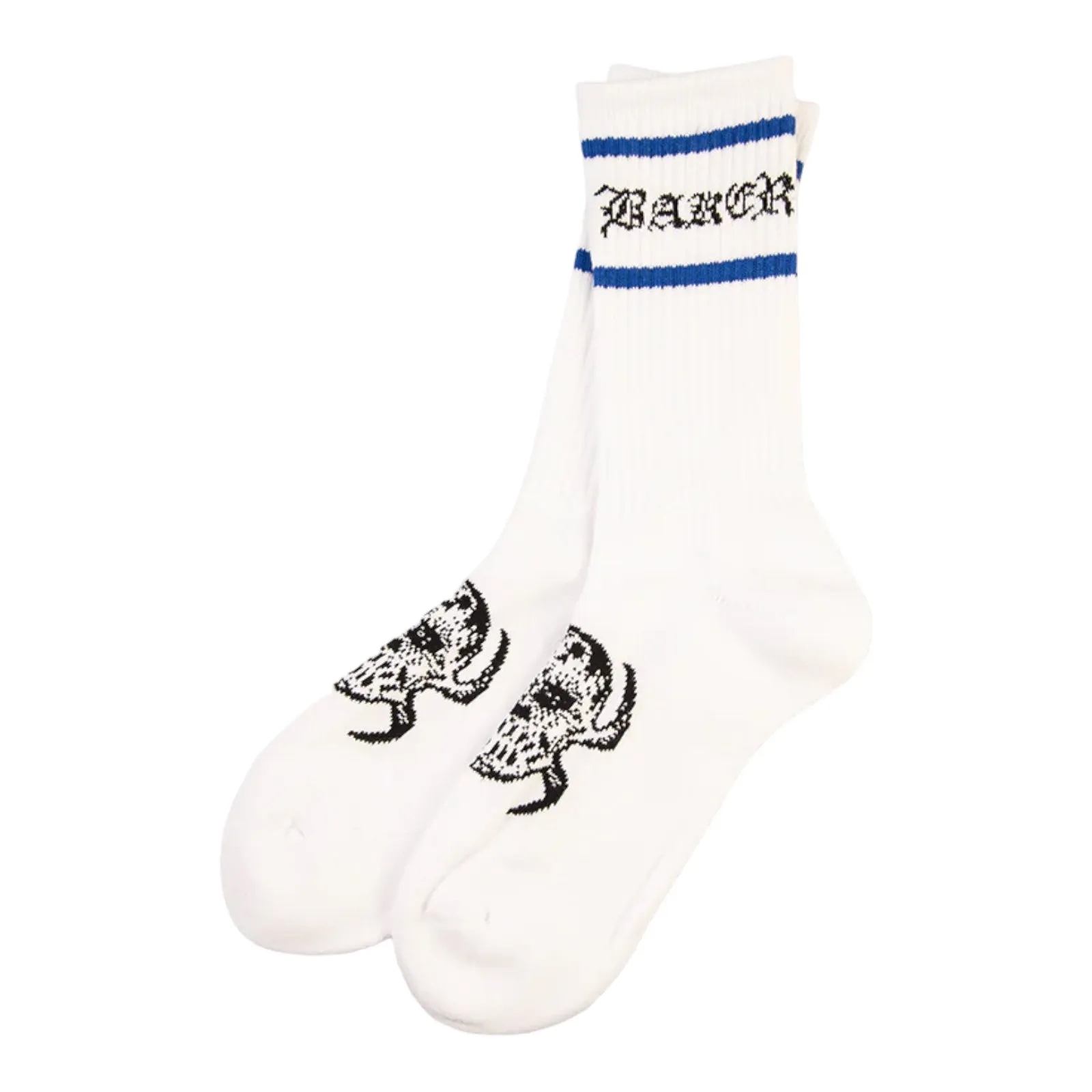 BAKER OLDE SOCKS WHITE