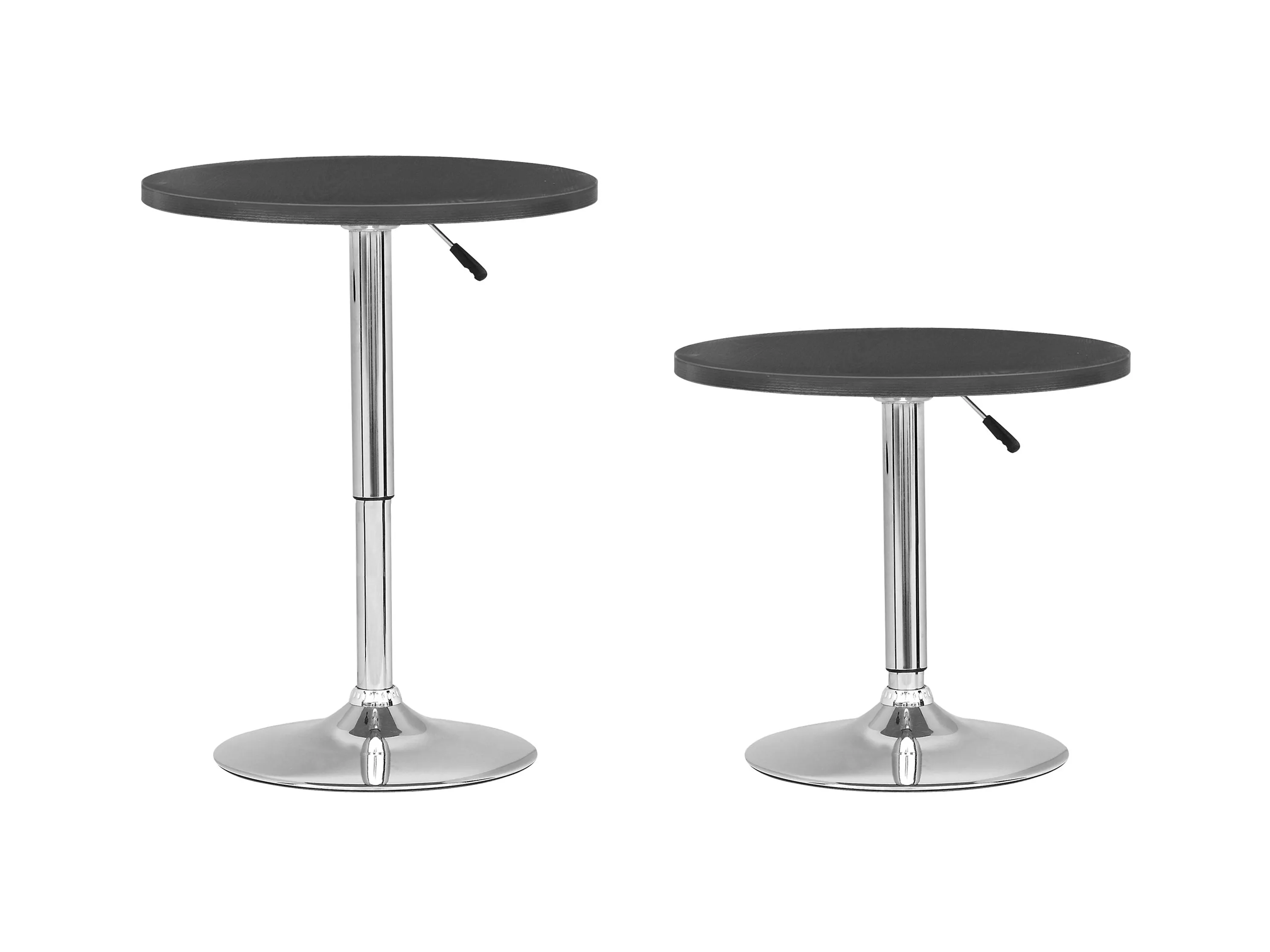 Black Bar Table, Adjustable Height