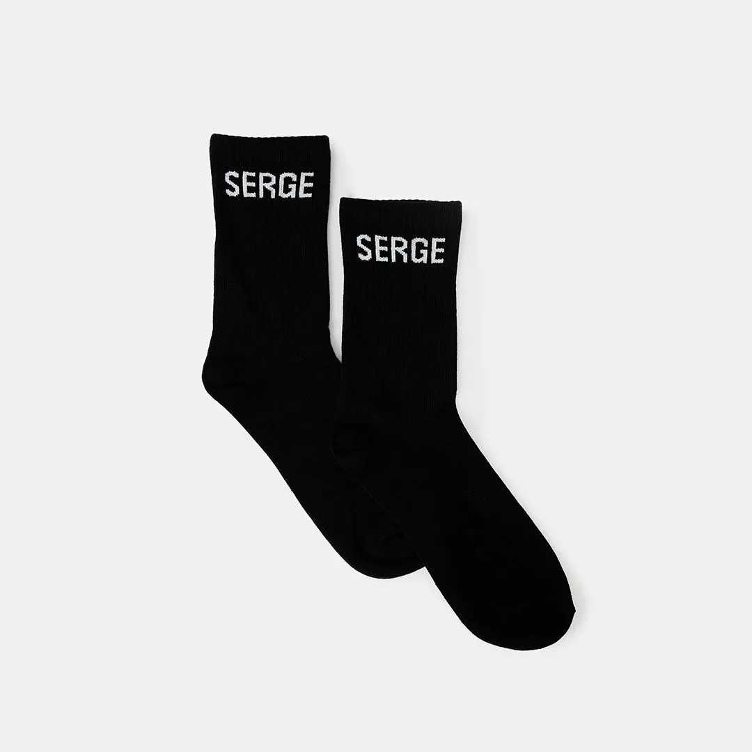 Black Serge DeNimes Socks