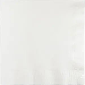 Bulk White Luncheon Napkins 3 ply (500 per Case)