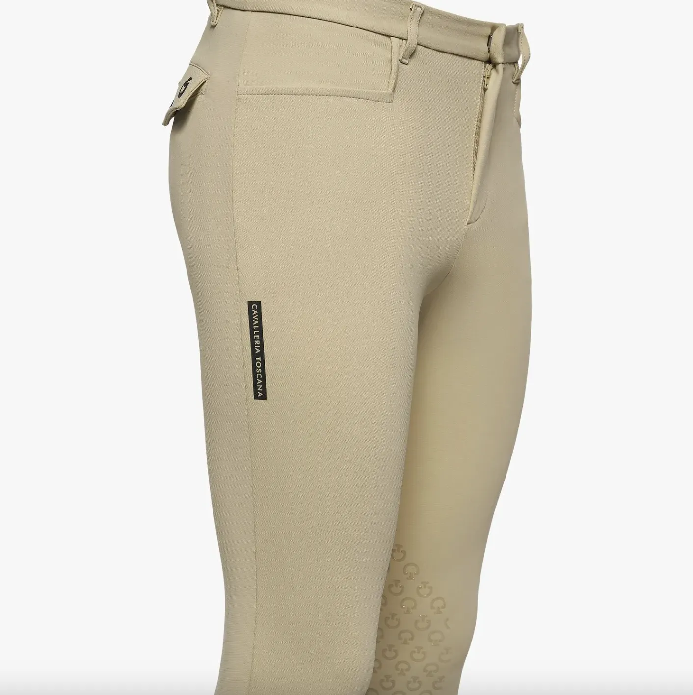 CAVALLERIA TOSCANA MEN'S NEW GRIP BREECH W/ PERFORATED LOGO