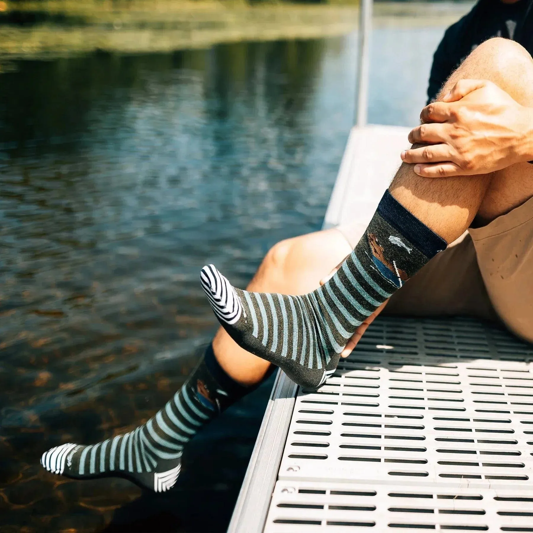 Darn Tough Animal Haus Crew Socks - Men's