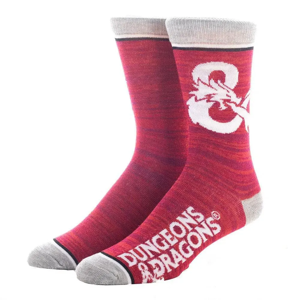Dungeons & Dragons - D20 Crew Socks Box Set (3 Pairs) - Bioworld