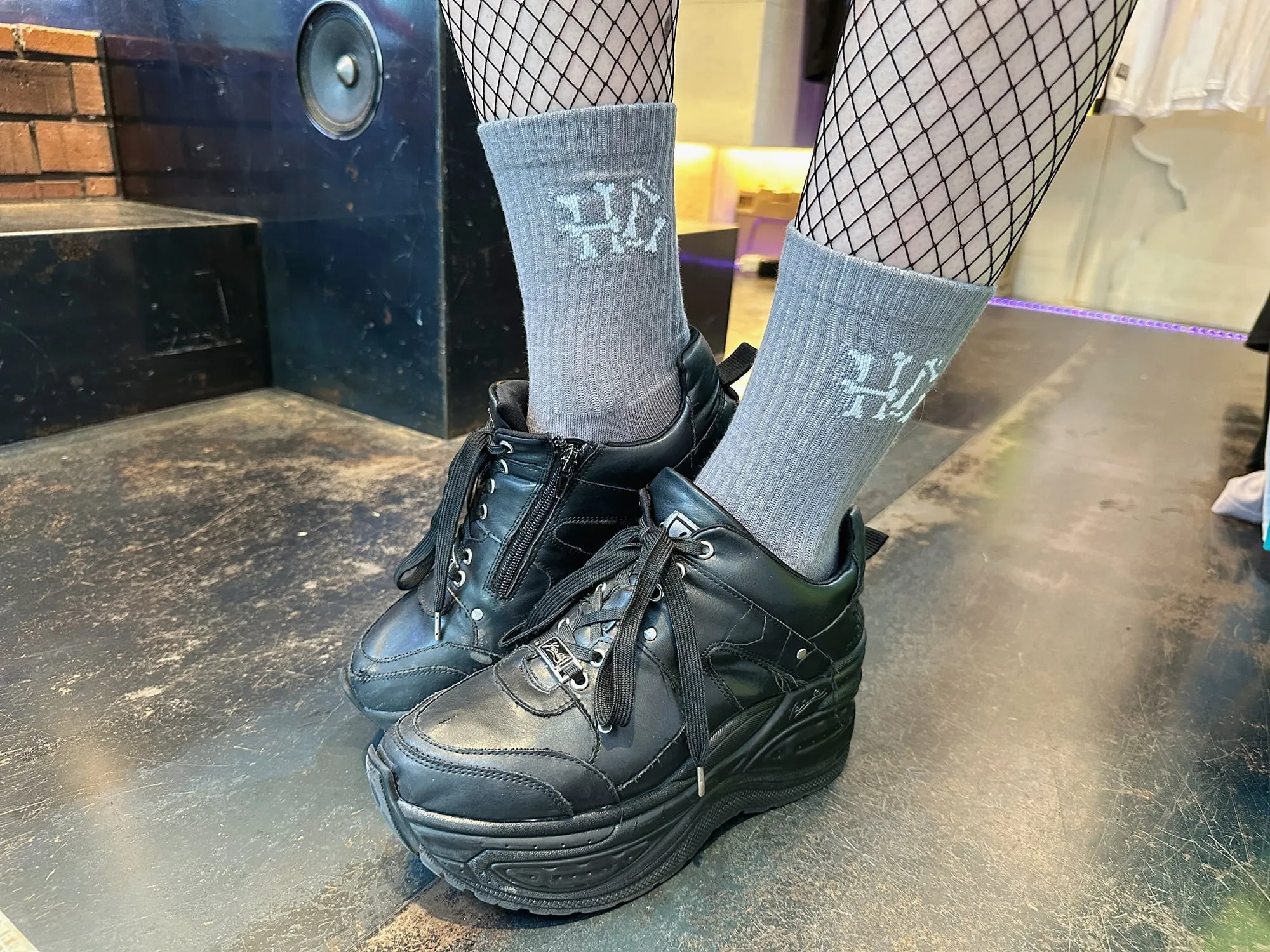 Hypercore "Bones" Positive Vibes Only socks