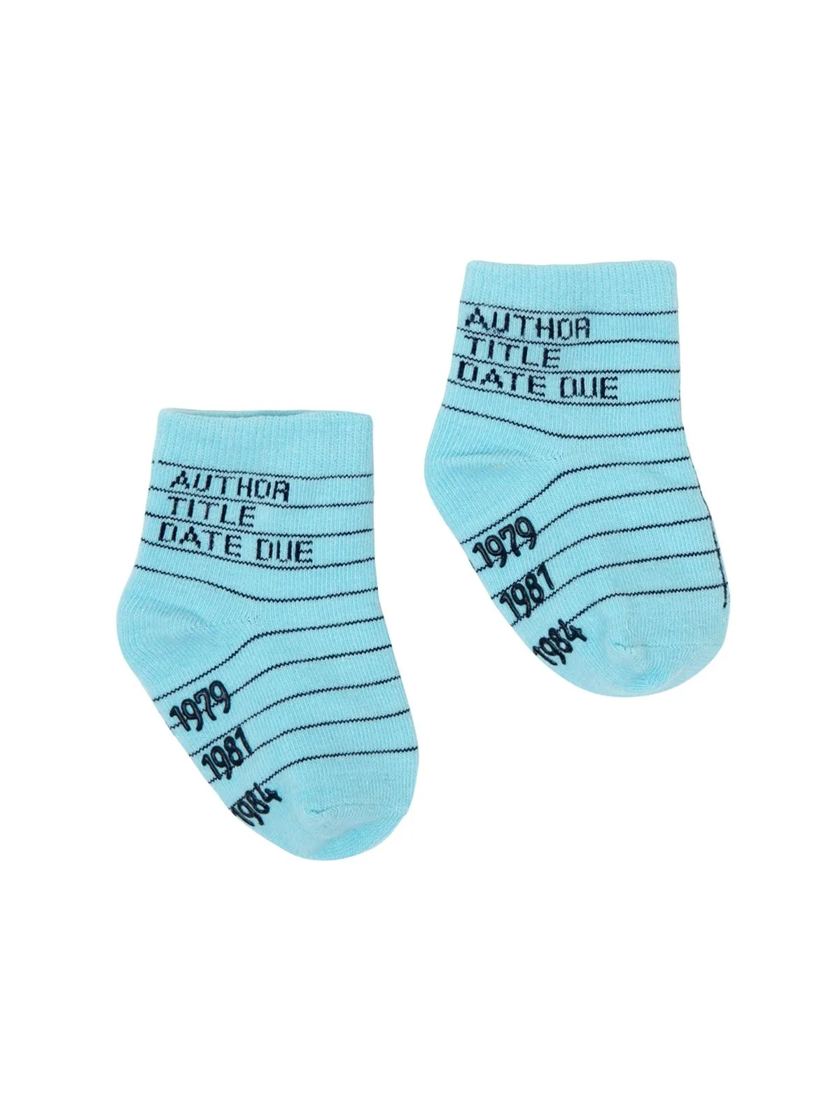 Library Card Baby/Toddler Sock 4-pack