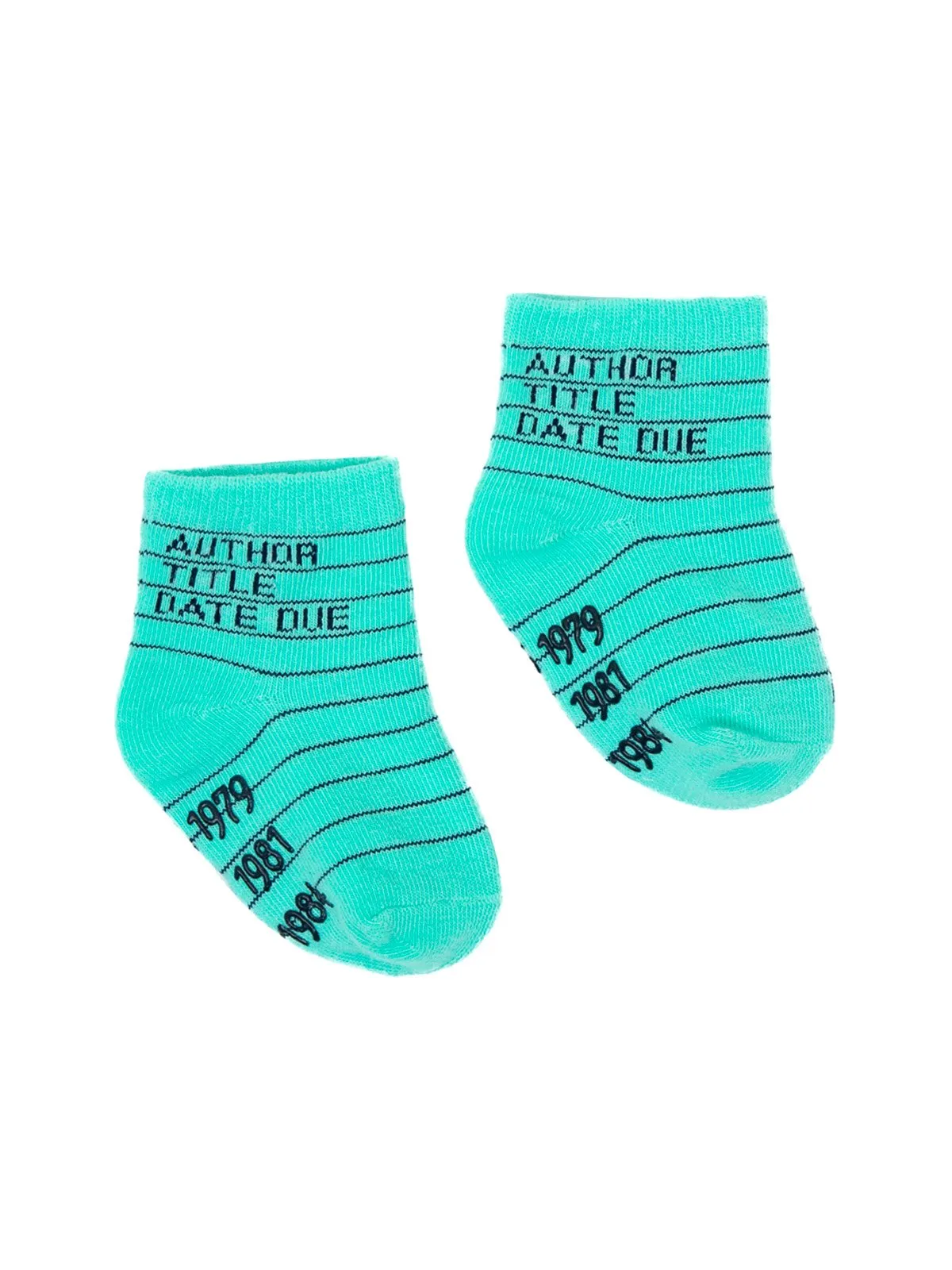 Library Card Baby/Toddler Sock 4-pack