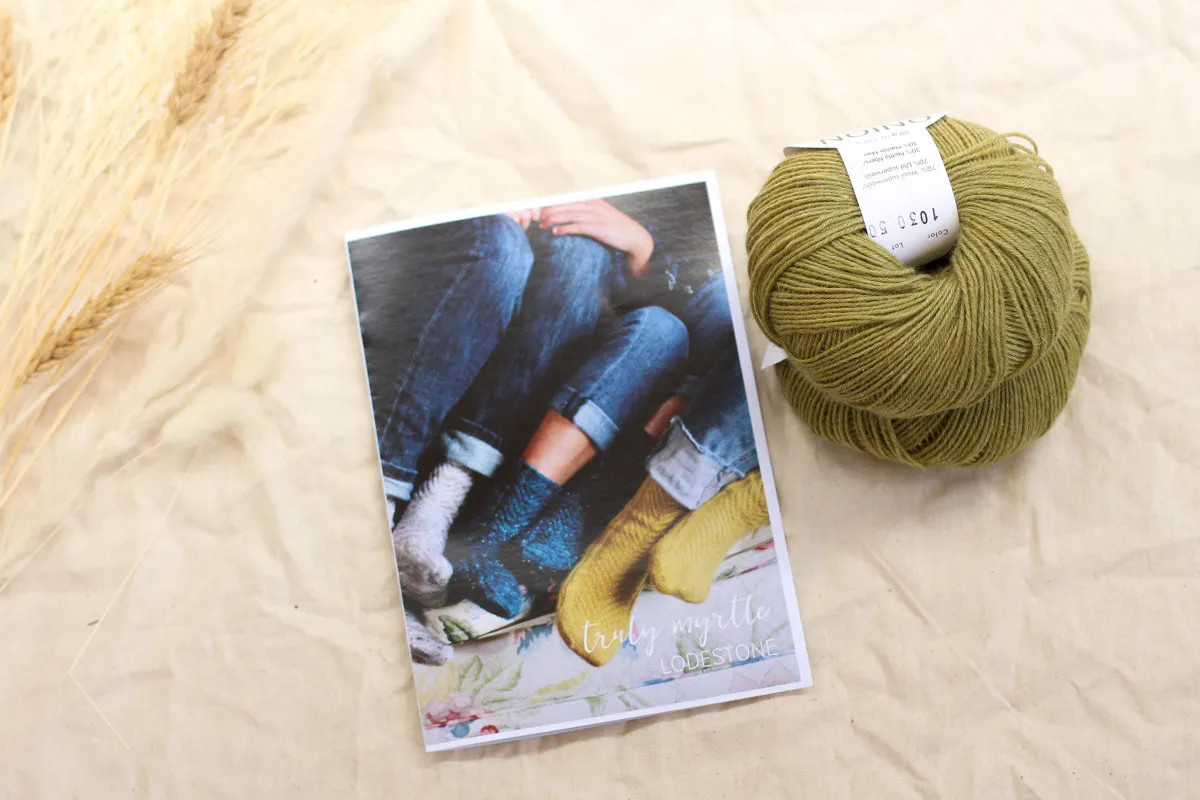 Lodestone Socks by Libby Jonson | Knitting Kit