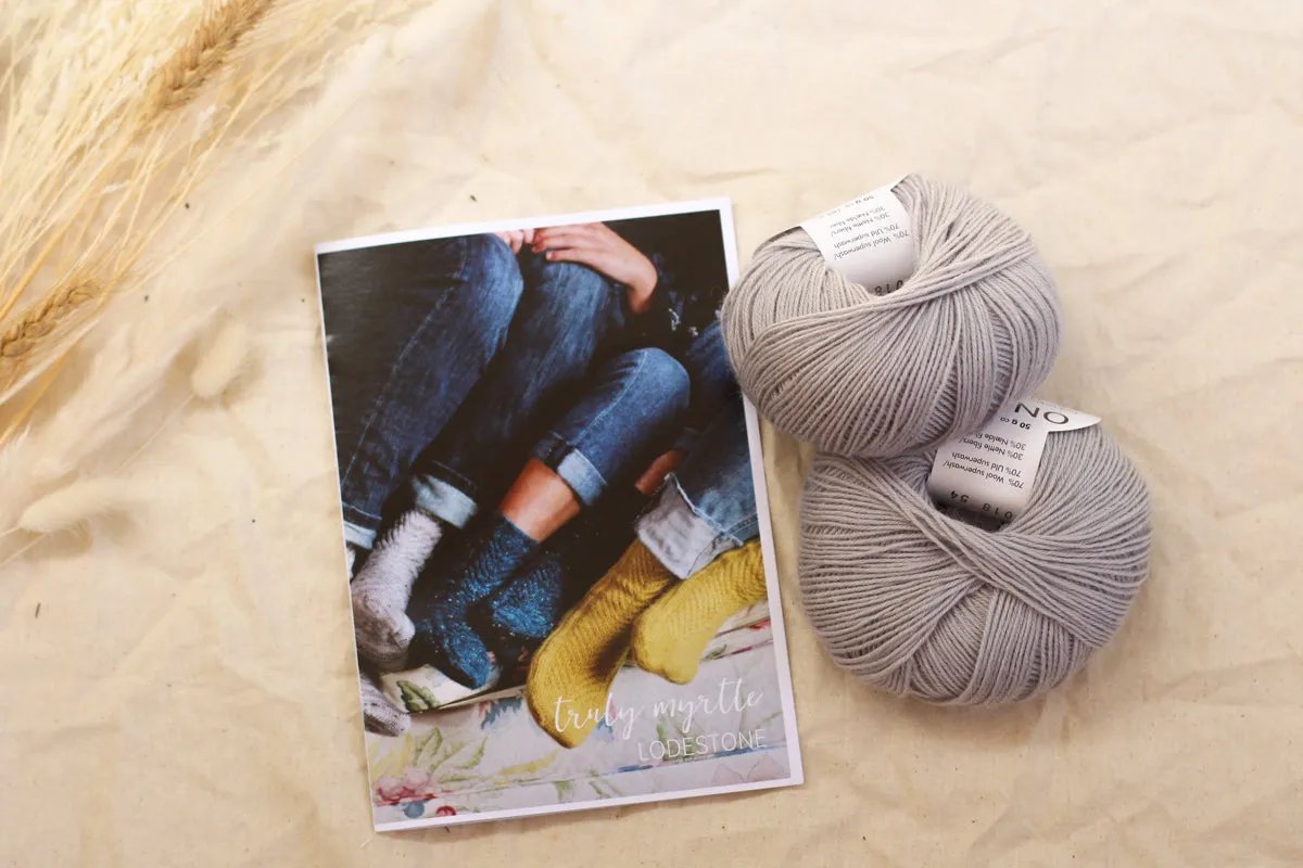Lodestone Socks by Libby Jonson | Knitting Kit