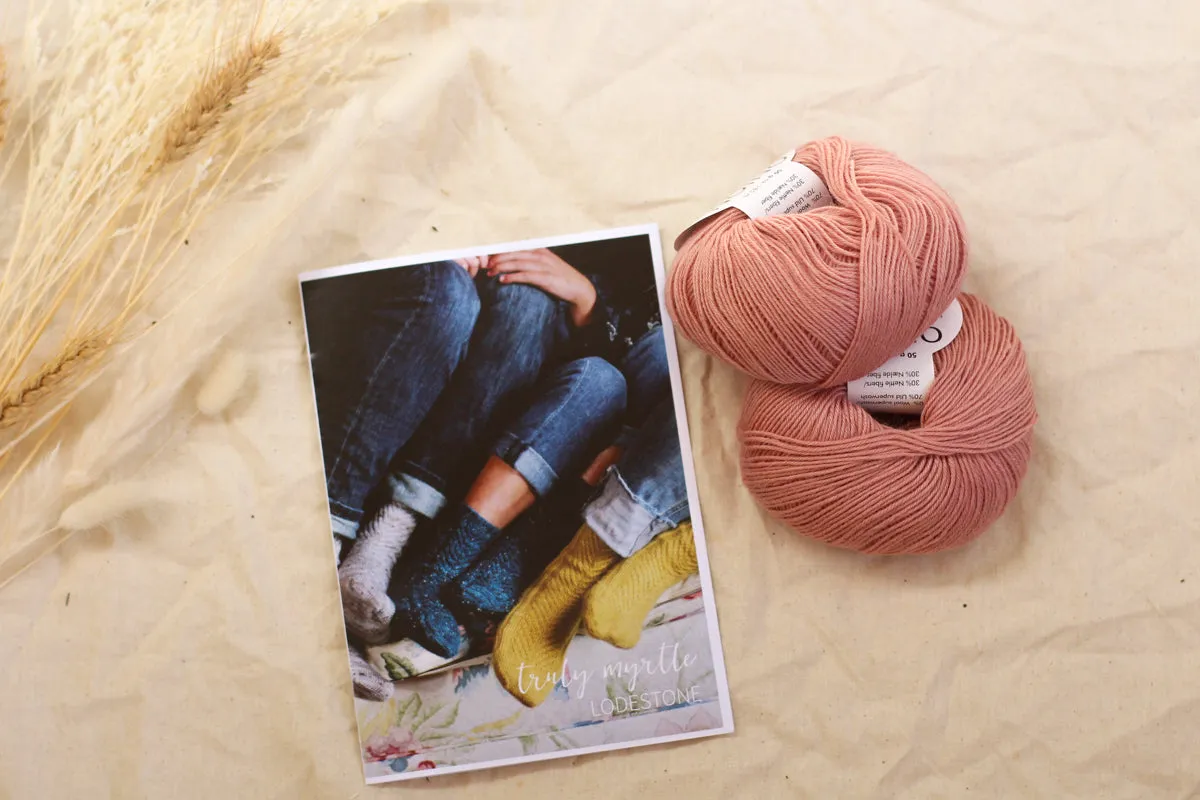 Lodestone Socks by Libby Jonson | Knitting Kit