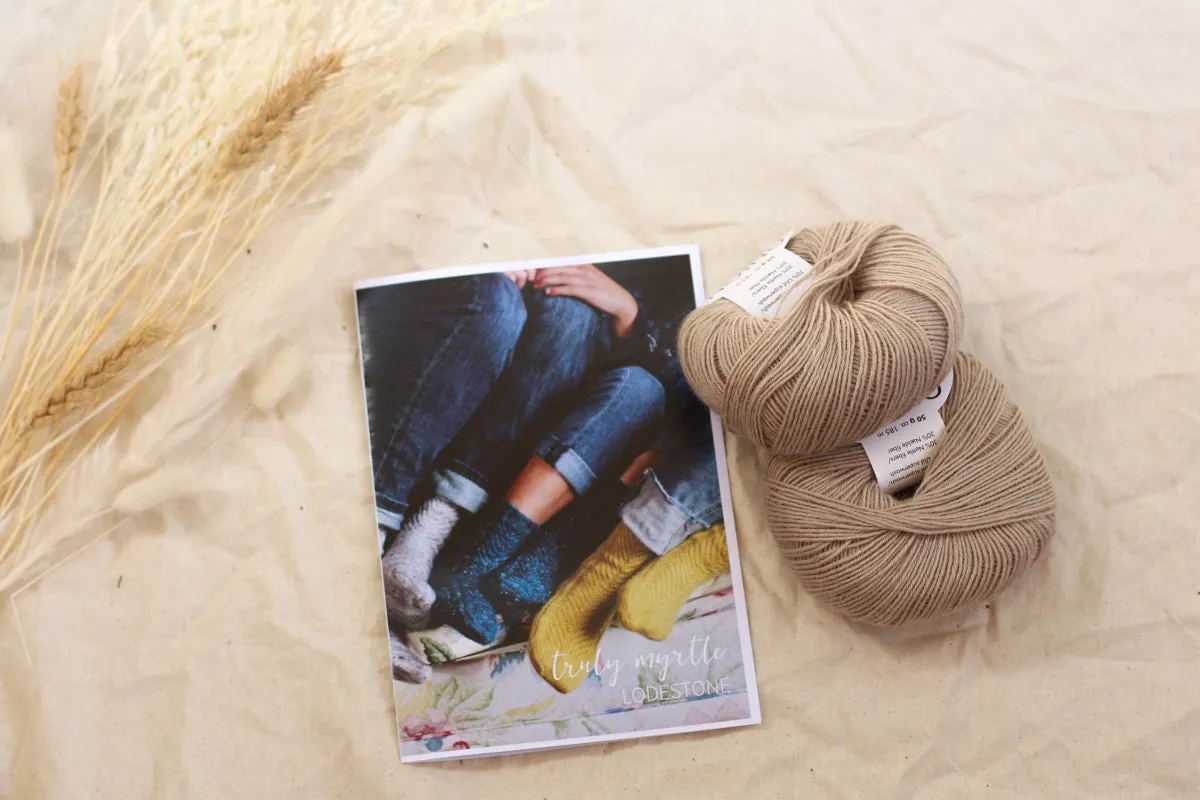 Lodestone Socks by Libby Jonson | Knitting Kit