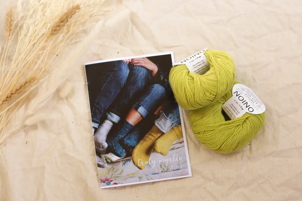 Lodestone Socks by Libby Jonson | Knitting Kit