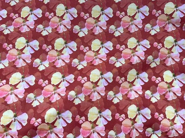 Marvellous Lillies - Cotton Lawn