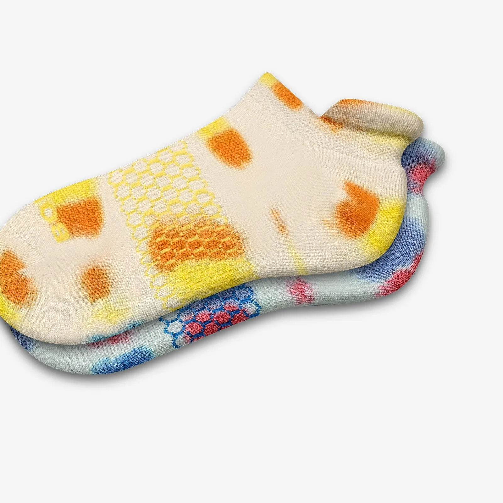Men's Color Swatch Tie Dye Ankle Sock 4-Pack