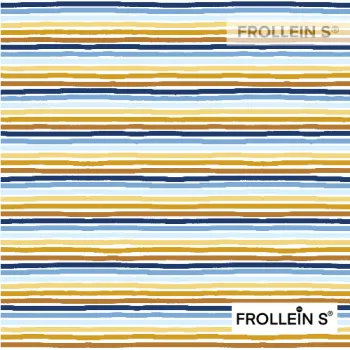 Organic Cotton Jersey - Sunshine Stripes