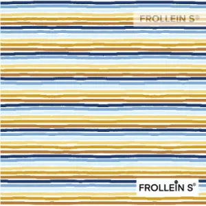Organic Cotton Jersey - Sunshine Stripes