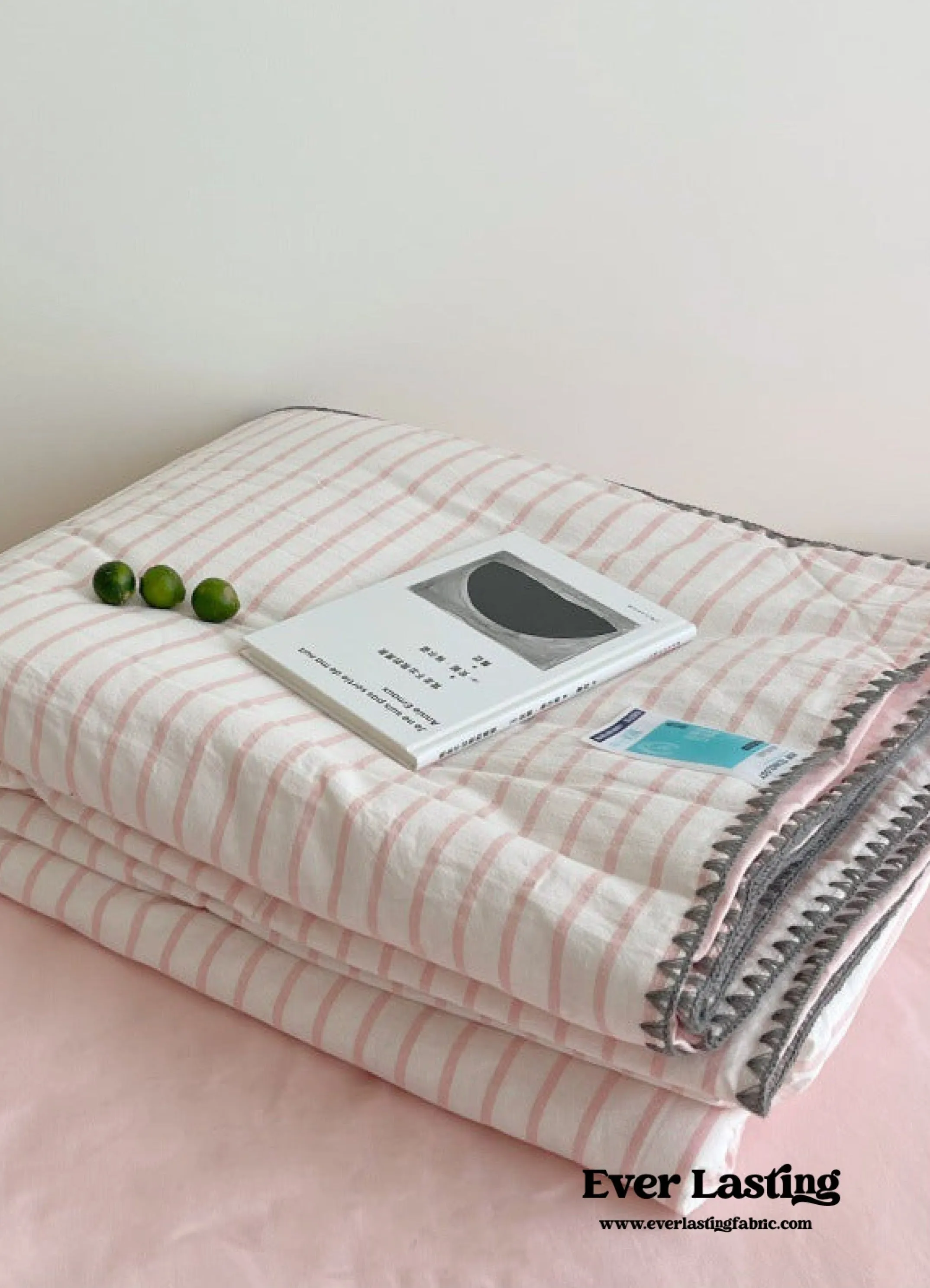 Pastel Stripe Blanket Set