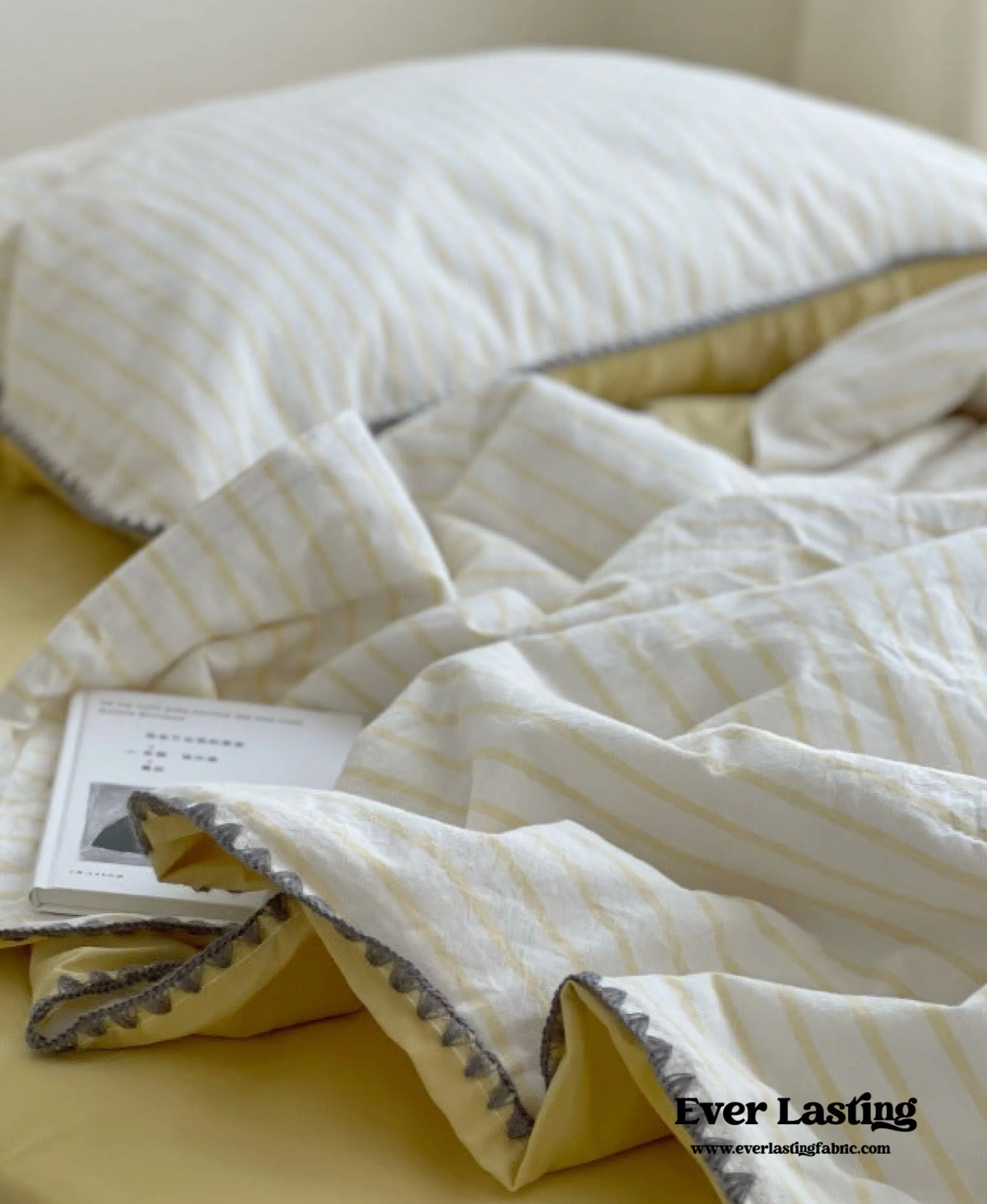 Pastel Stripe Blanket Set