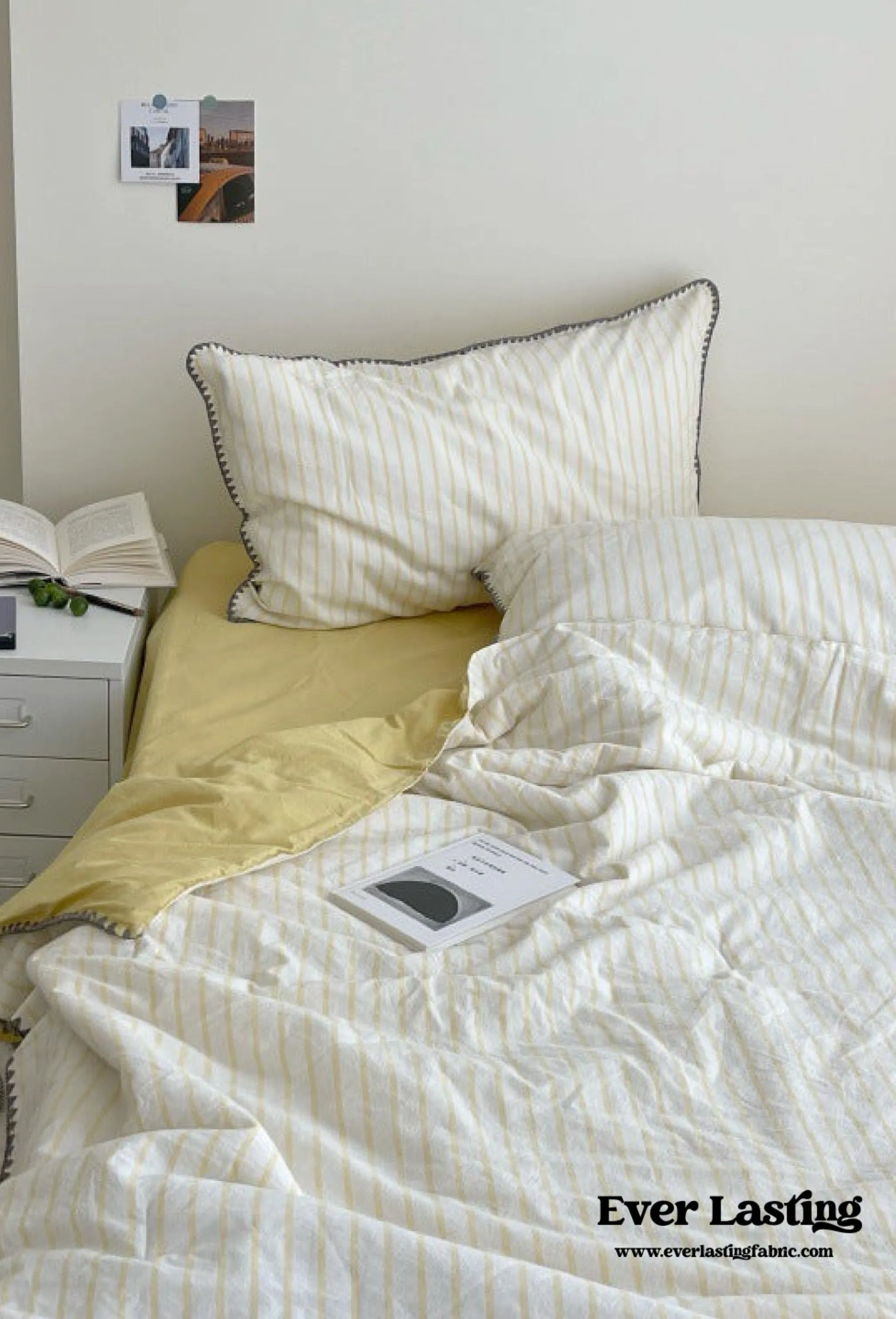 Pastel Stripe Blanket Set