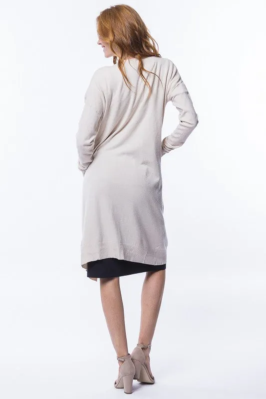 Perfect Cardigan in Ivory PLUS SIZE