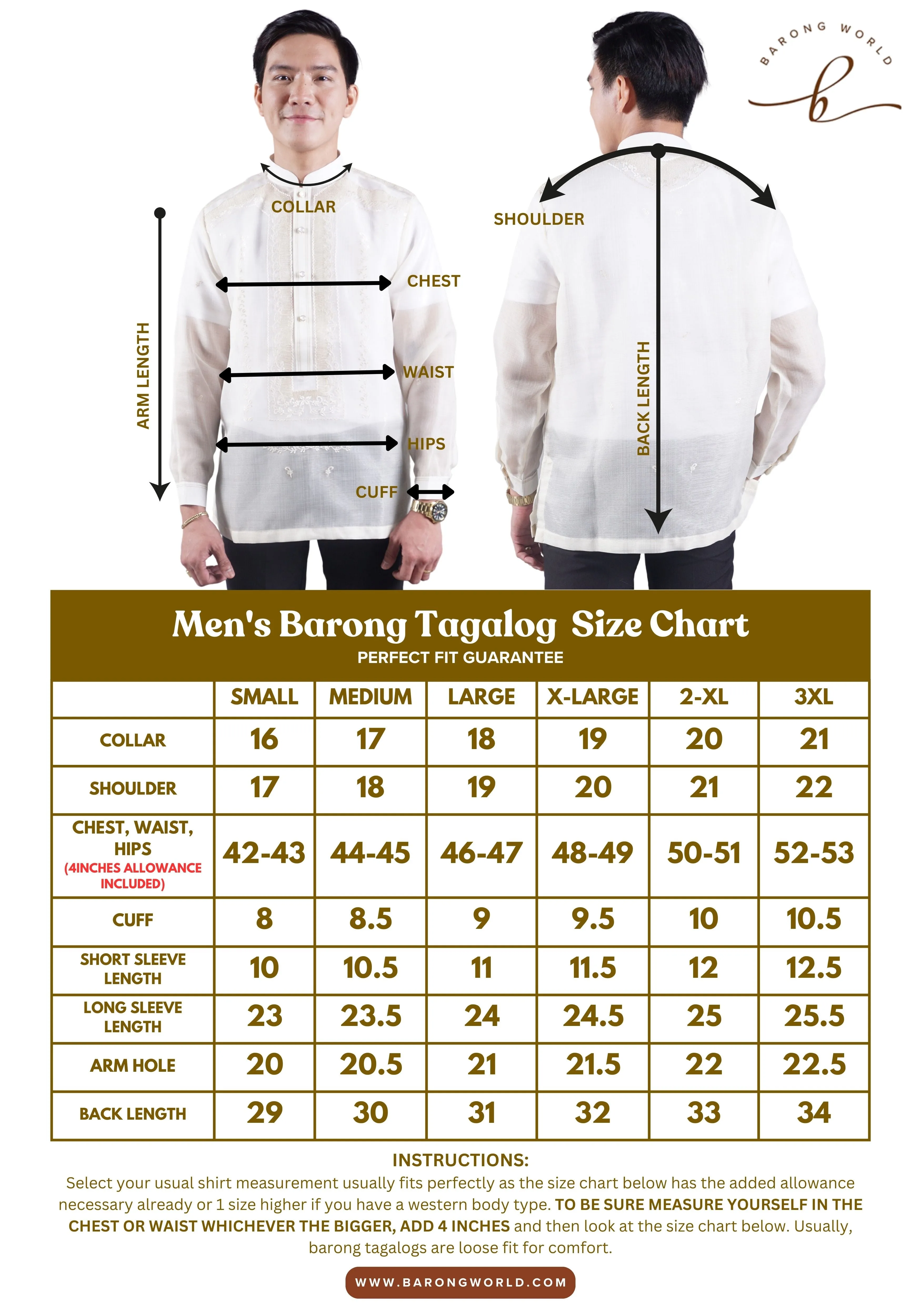 Premium Cocoon Groom Barong and Classic Jusi Groomsmen Barong Tagalog Package - GP01