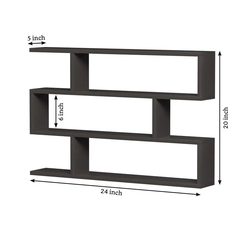 Quara Wall Shelf - Black