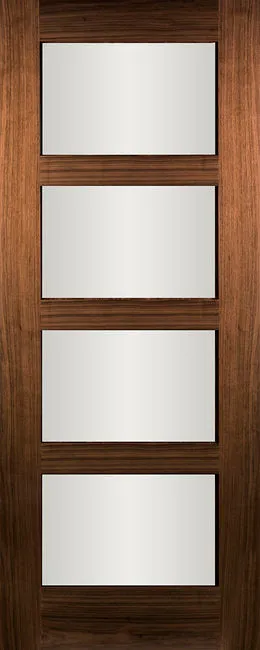 Seadec-Walnut-Columbus-Walnut-Clear-Door